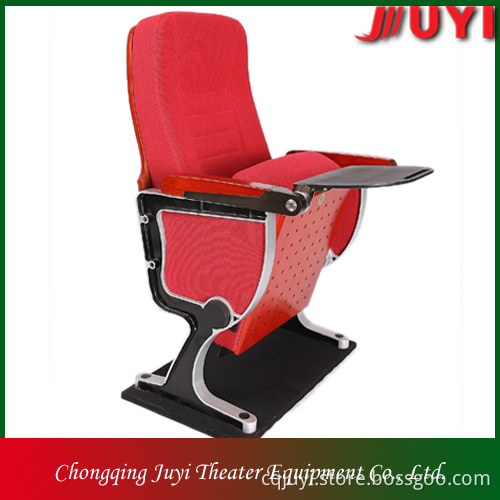 JY-989 folding Theatr cadeira chairs upholstered chair lecture hall chair with desk